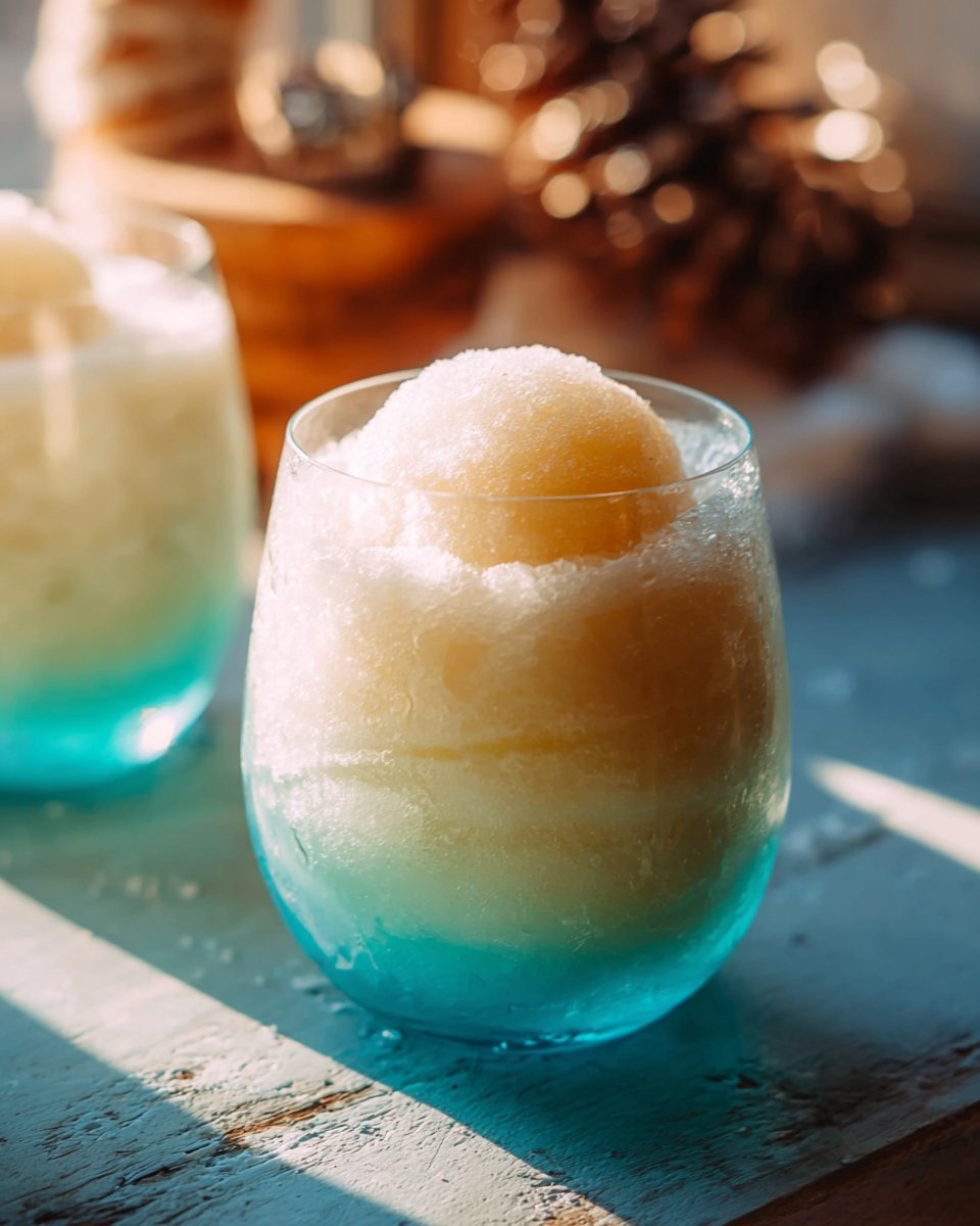 Frozen Snowball Punch: A Magical Winter Wonderland in a Glass