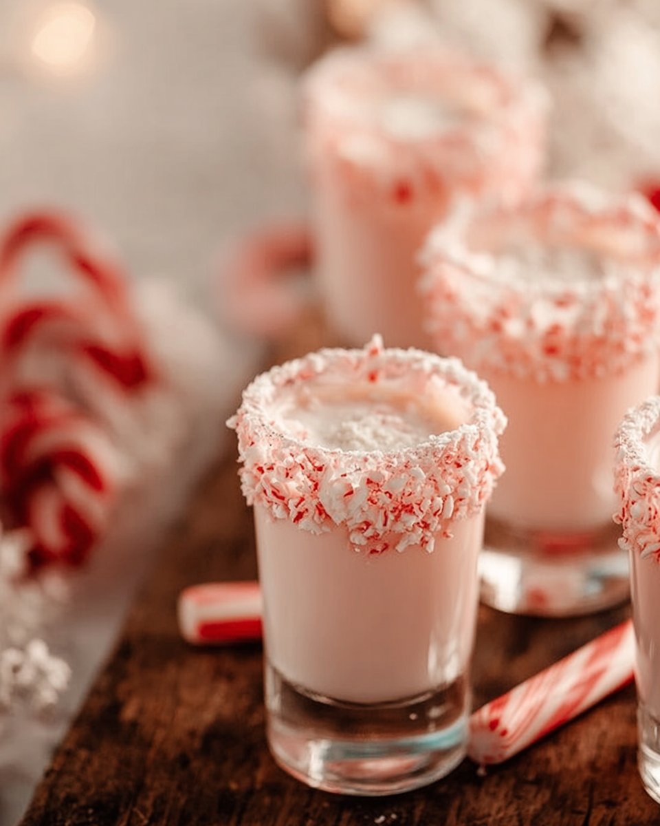 Candy Cane Shots