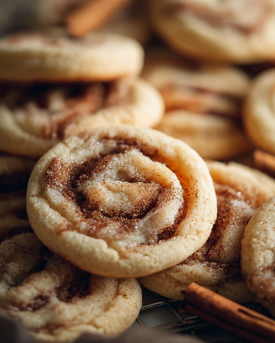 Soft and Chewy Cinnamon Roll Sugar Cookies