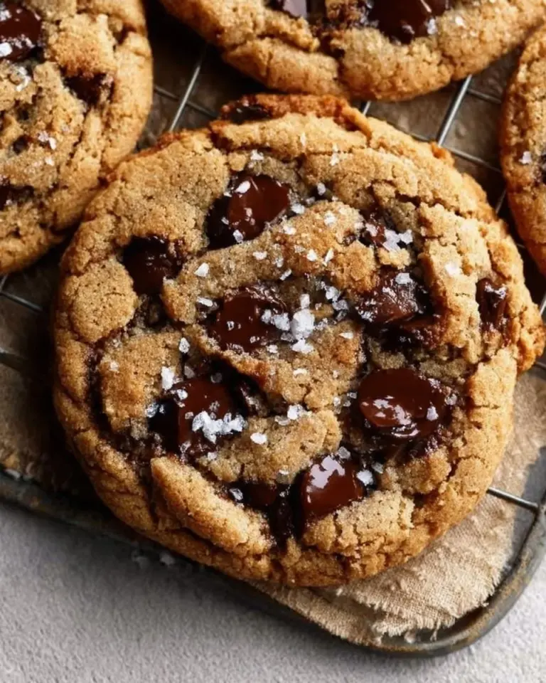Gluten-free chocolate chip cookies on a wooden table
