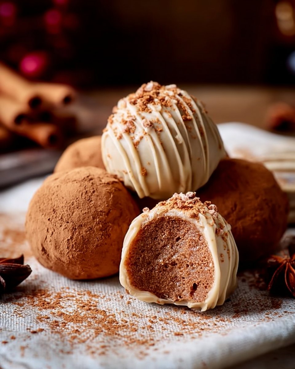 Gingerbread Truffles