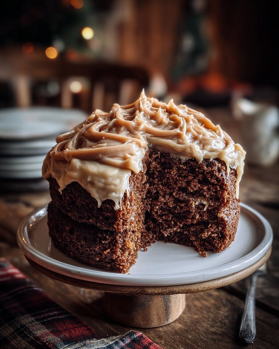 Gingerbread Cake Cinnamon Molasses Frosting: A Must-Try Delight!