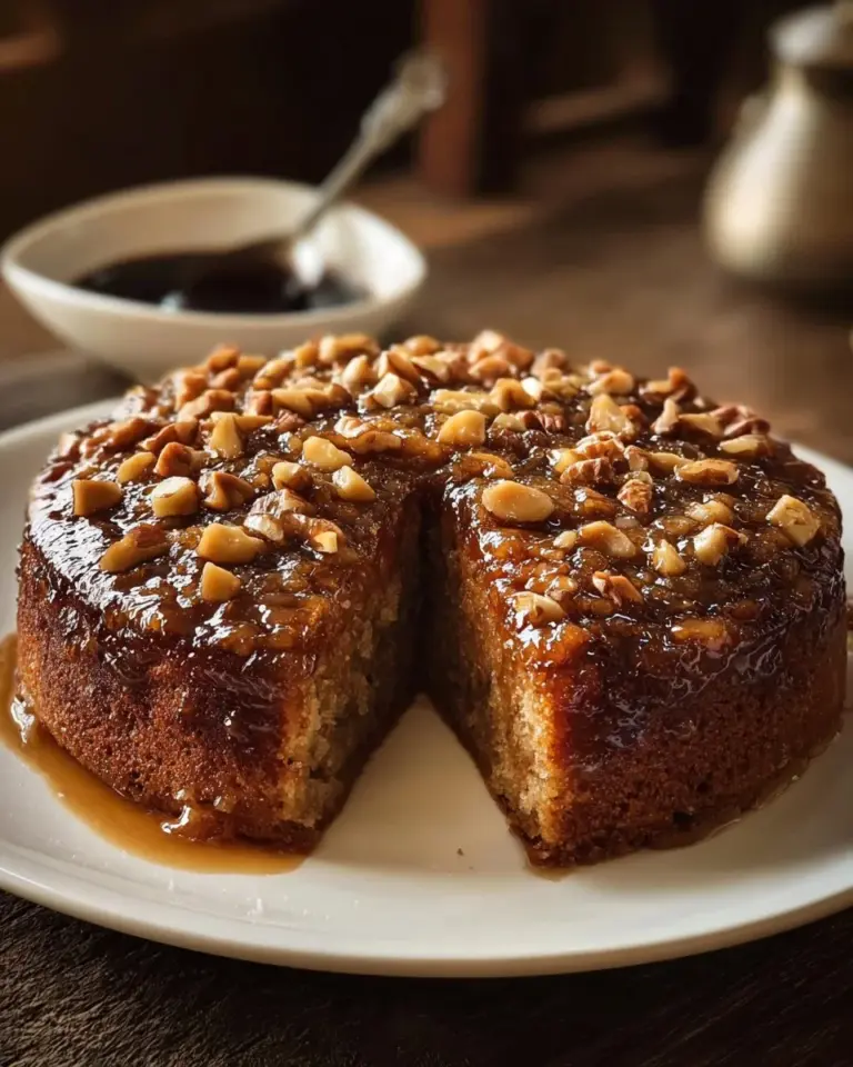 Delicious Persian Date Cake made with dates and aromatic spices