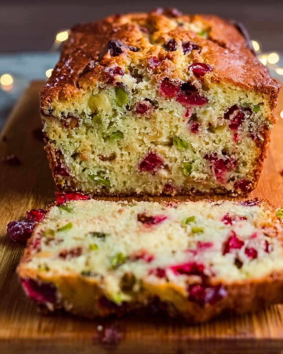 Cranberry Pistachio Bread