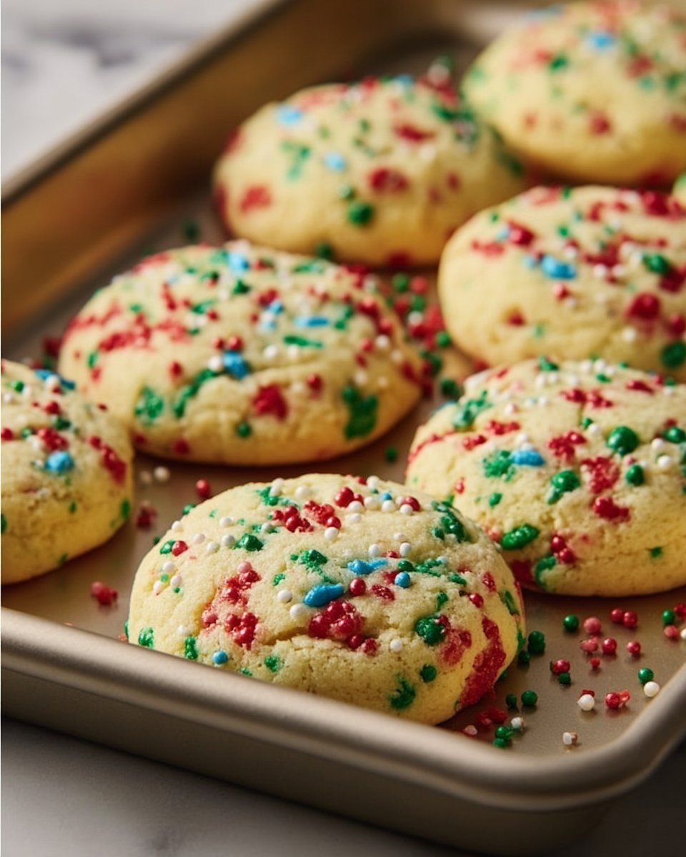 Cake Mix Christmas Cookies