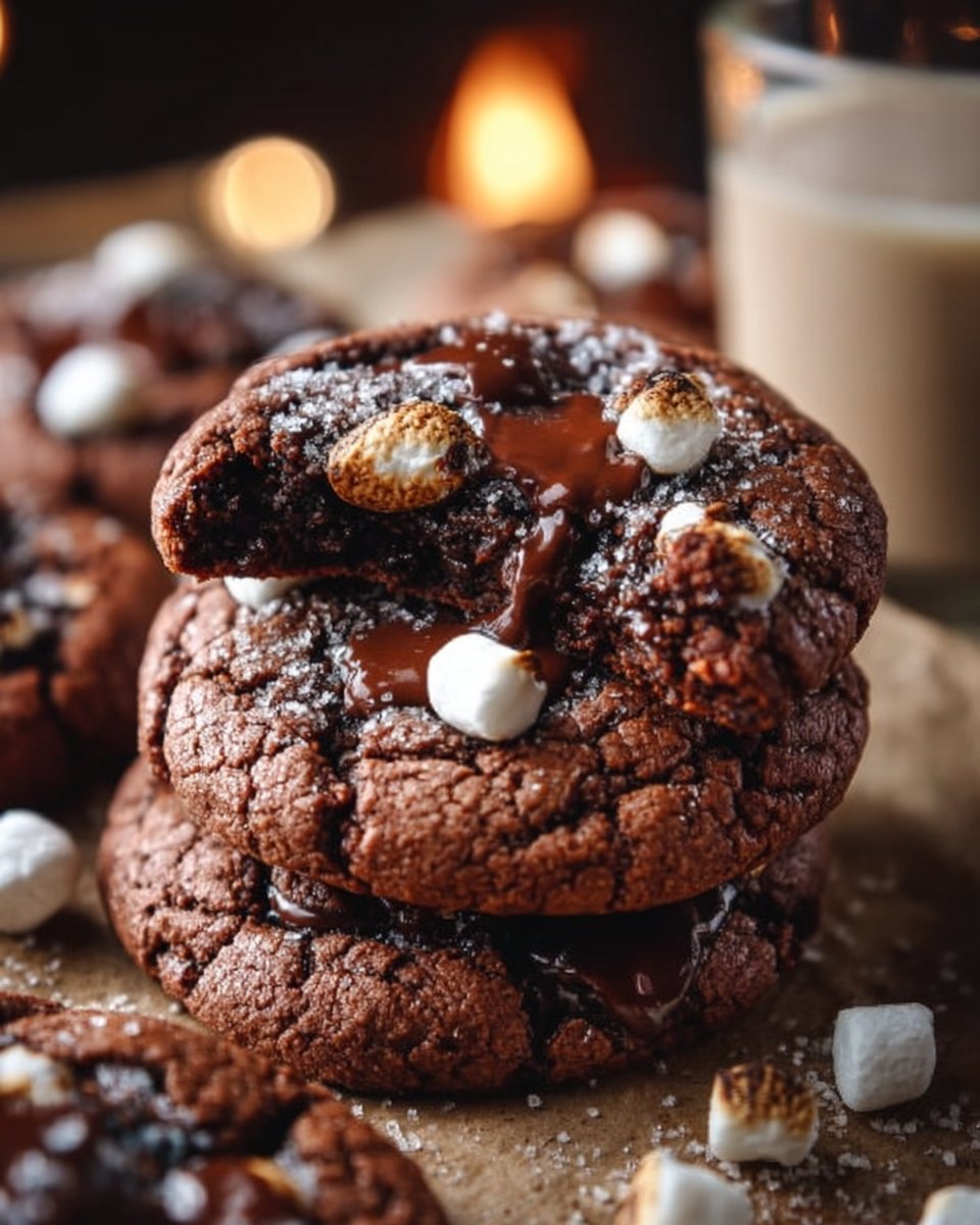 Hot Chocolate Cookies