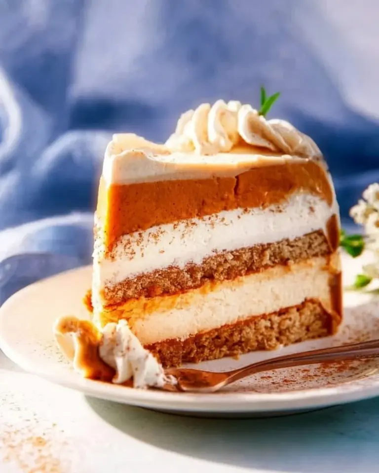 Thanksgiving Piecaken featuring layers of pie and cake, a holiday dessert delight