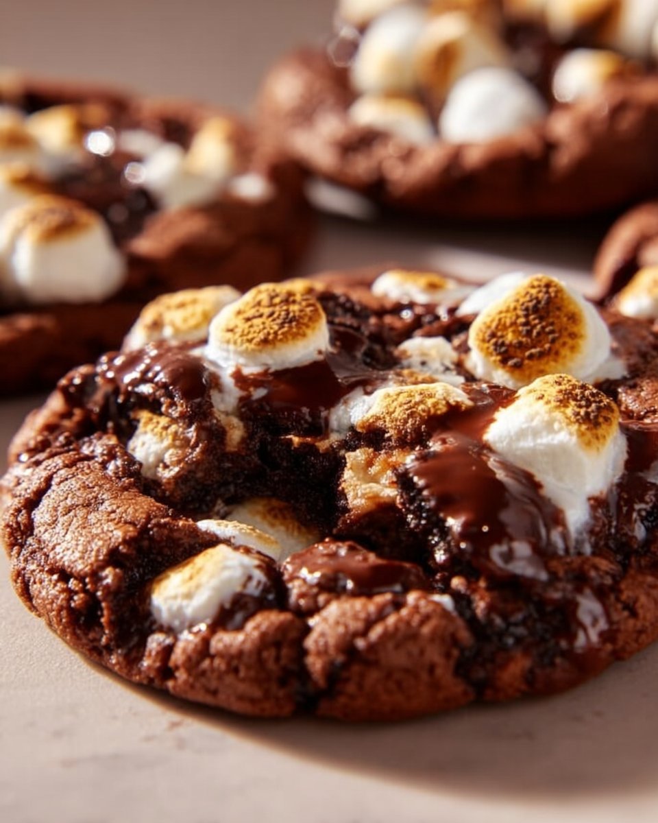 Hot Chocolate Cookies