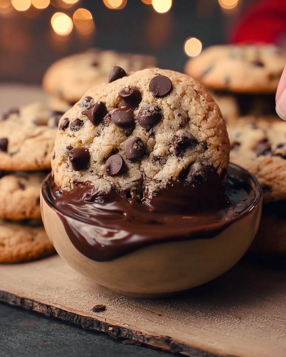 Chocolate Chip Christmas Cookies