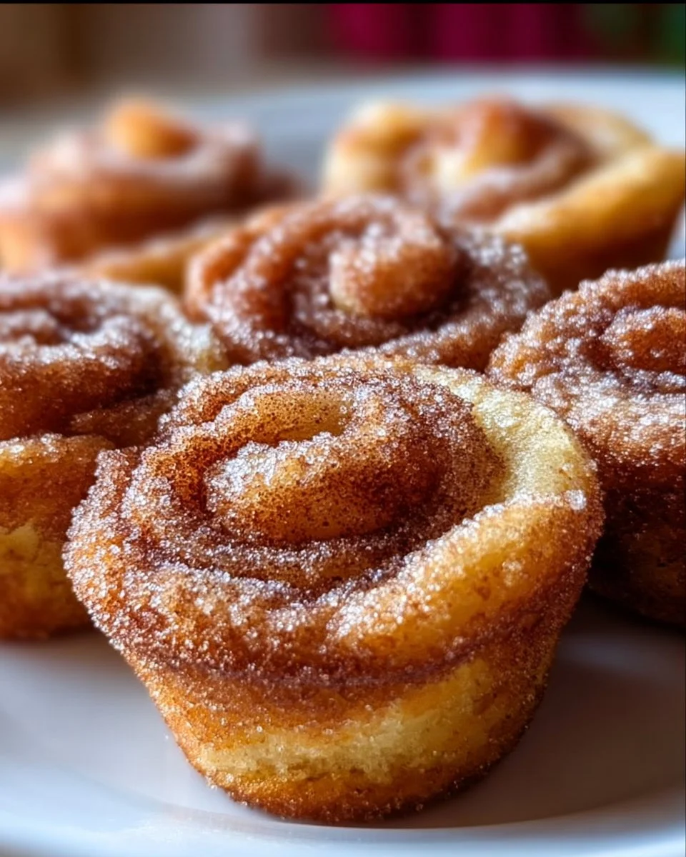Cinnamon Sugar French Toast Muffins