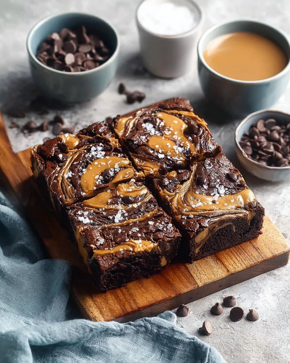 Delicious 30-minute banana brownies freshly baked and served on a plate.