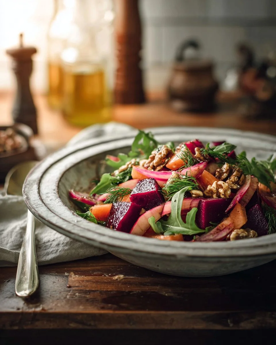 Apple, Beet & Fennel Salad