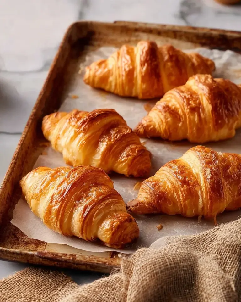 Freshly baked apple turnovers with flaky crust and sweet apple filling