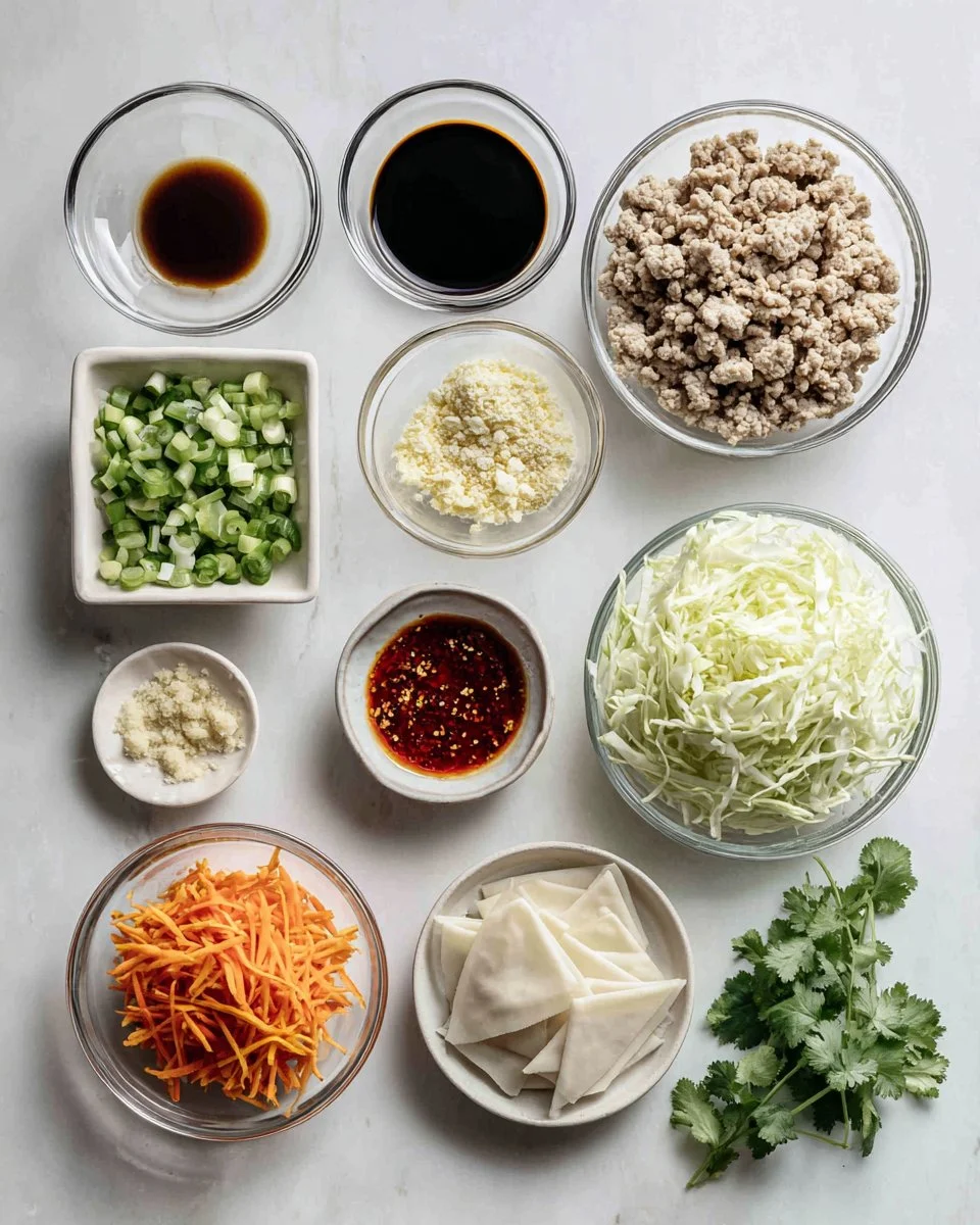 Asian Chicken Wonton Tacos