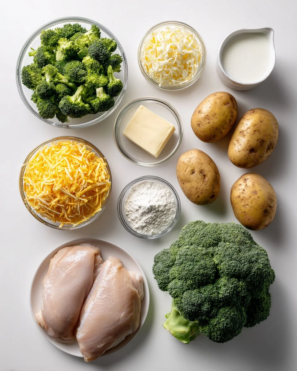 Baked Potato Chicken and Broccoli Casserole