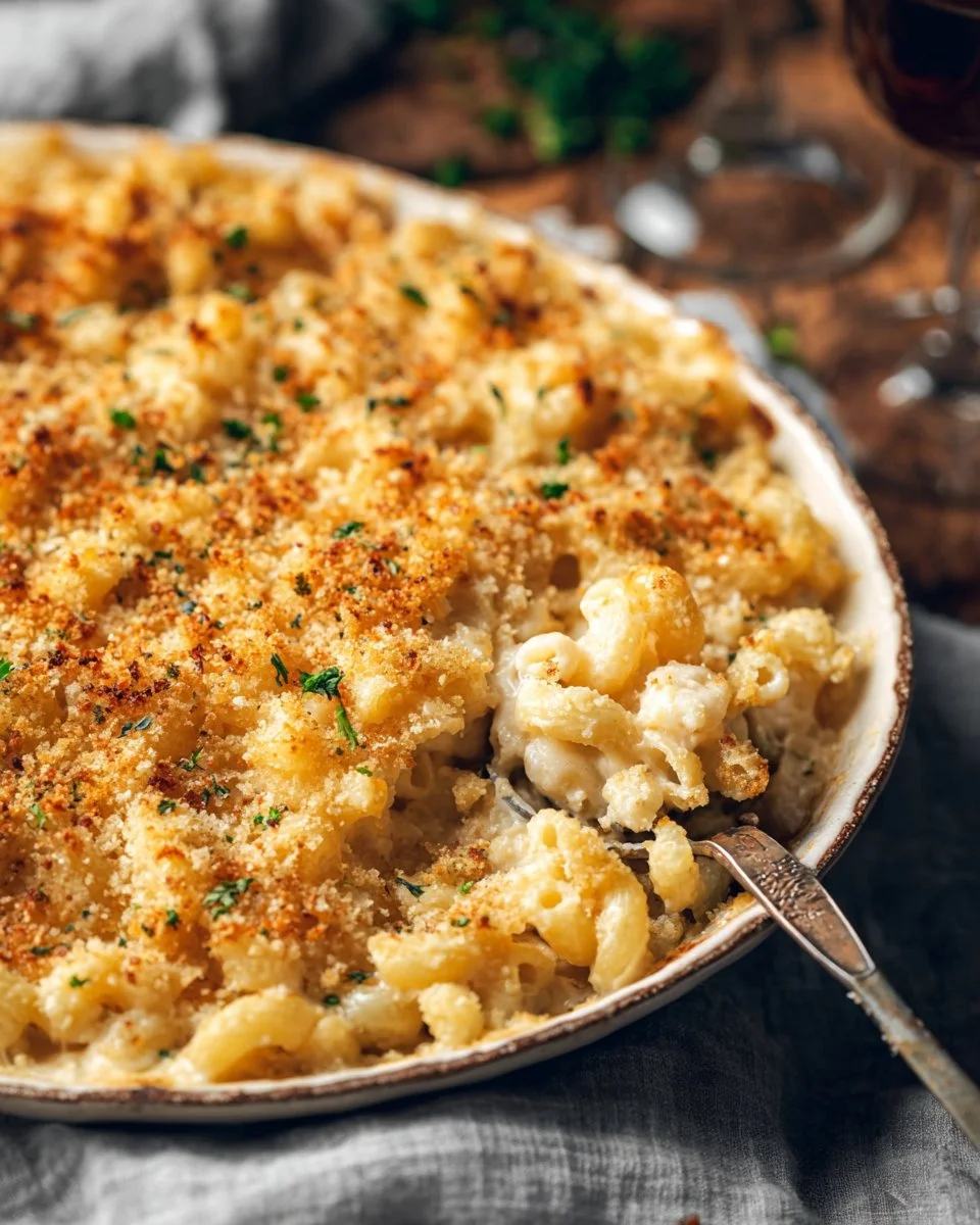 Baked Vegan Mac and Cheese