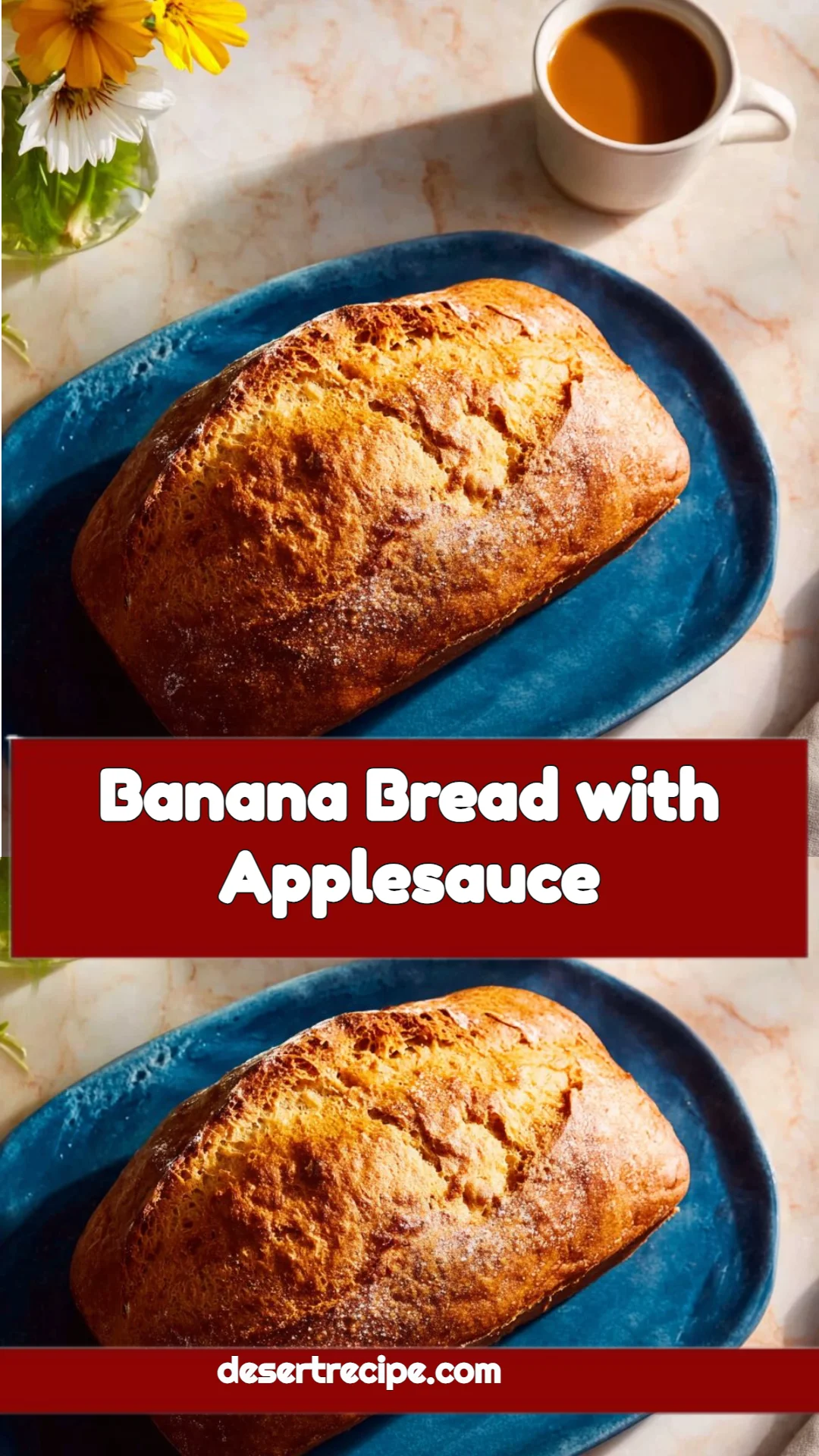 Banana Bread with Applesauce