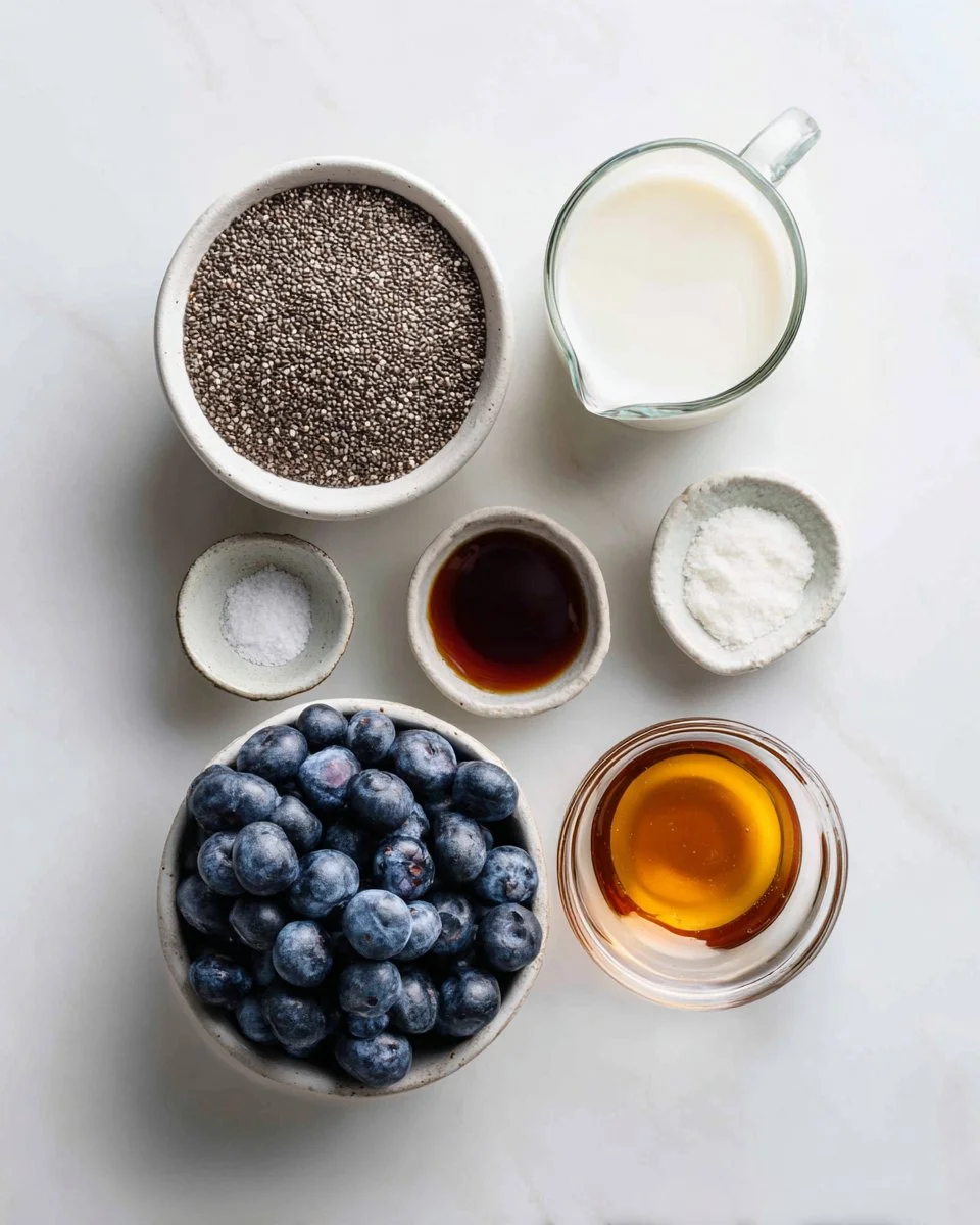 Blueberry Chia Seed Pudding