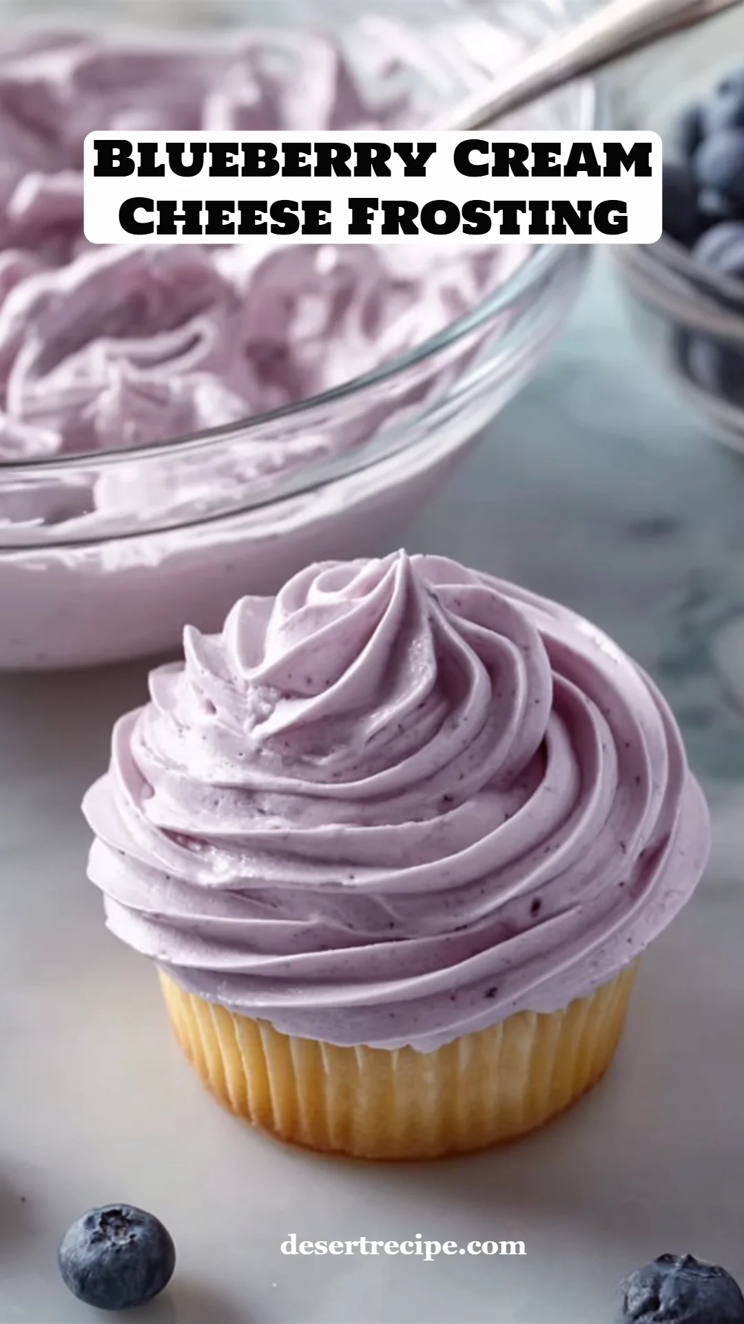 Blueberry Cream Cheese Frosting