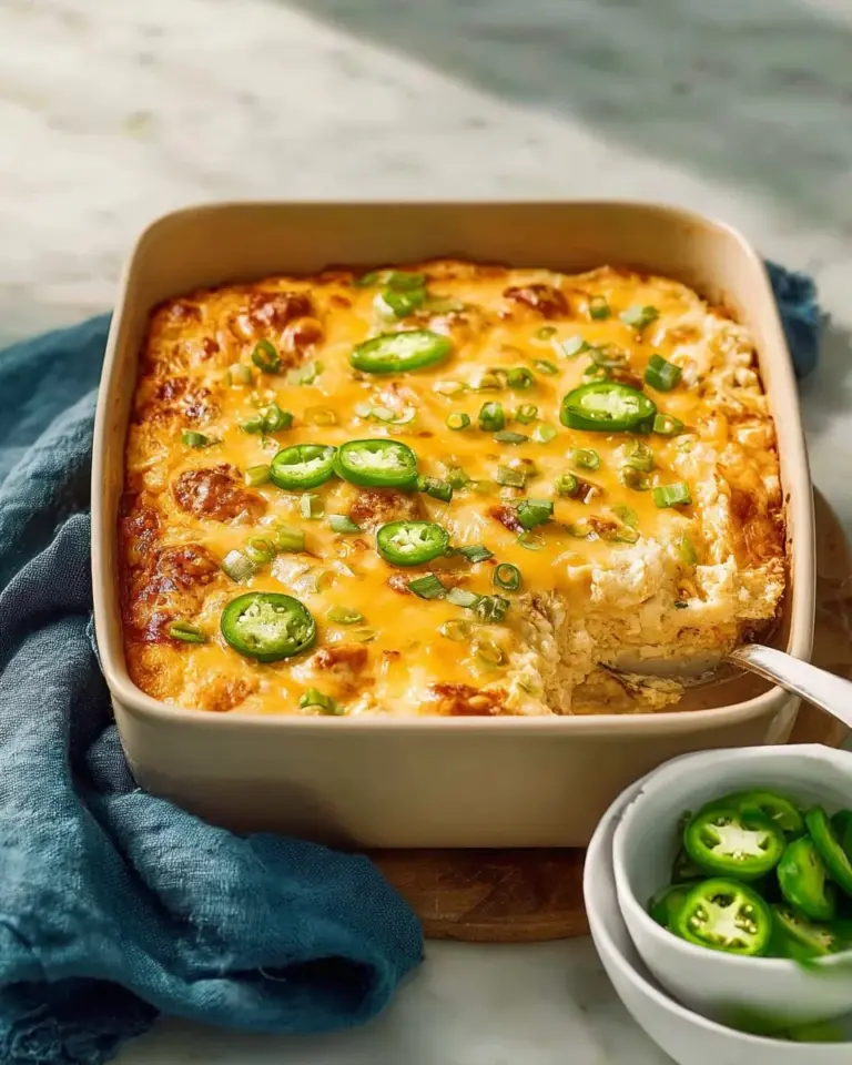 Buffalo Chicken Jalapeno Popper Dip served in a bowl with nacho chips