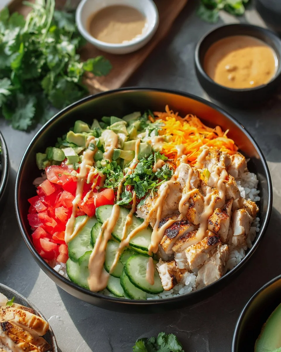 Chipotle Ranch Grilled Chicken Burrito