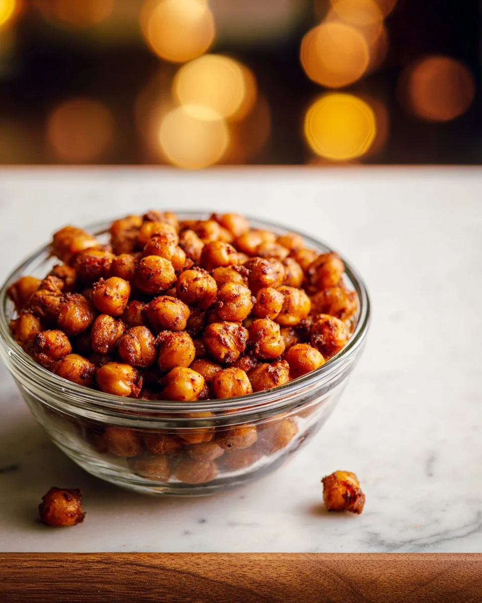 Chipotle Roasted Chickpeas