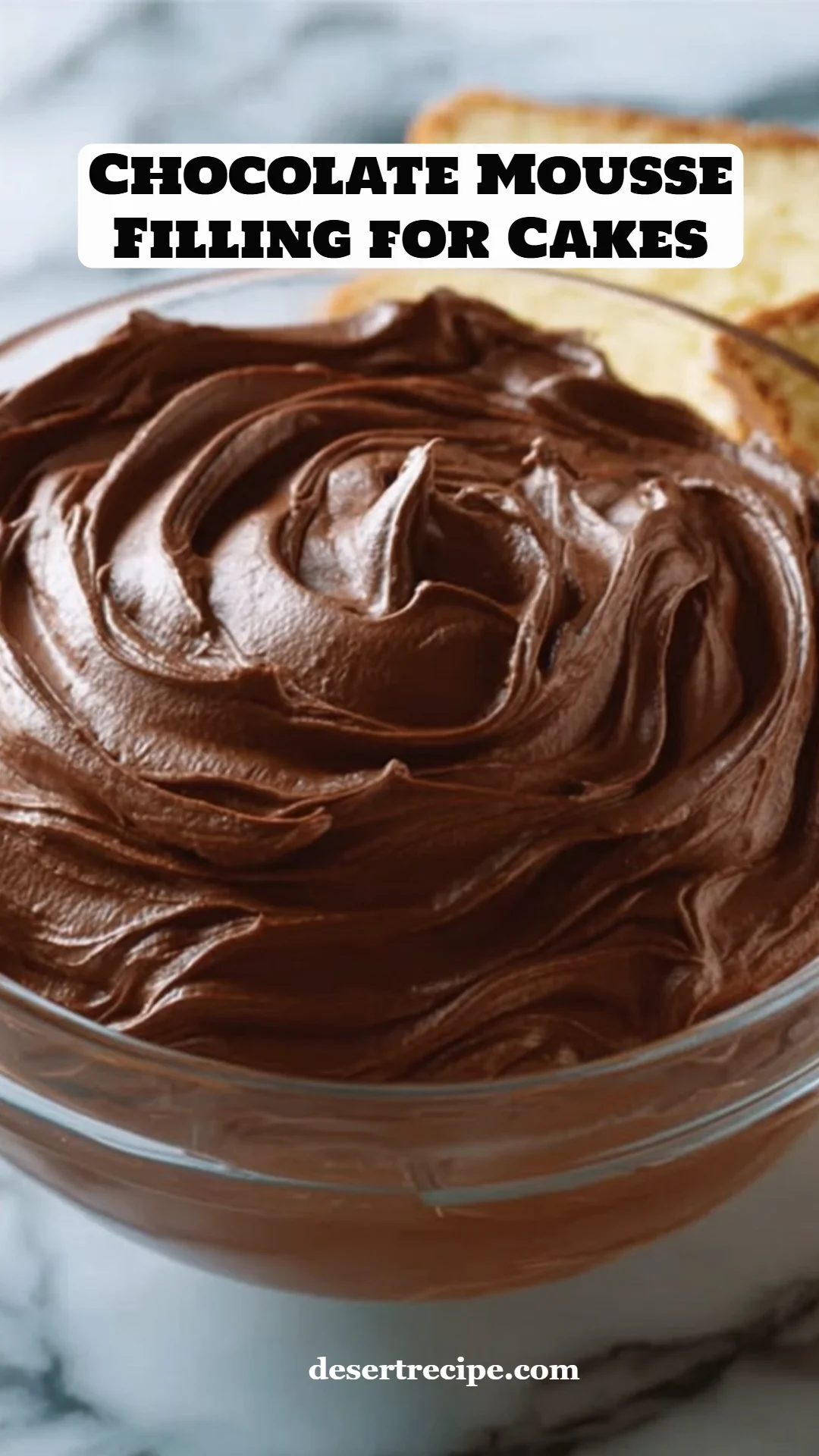 Chocolate Mousse Filling for Cakes