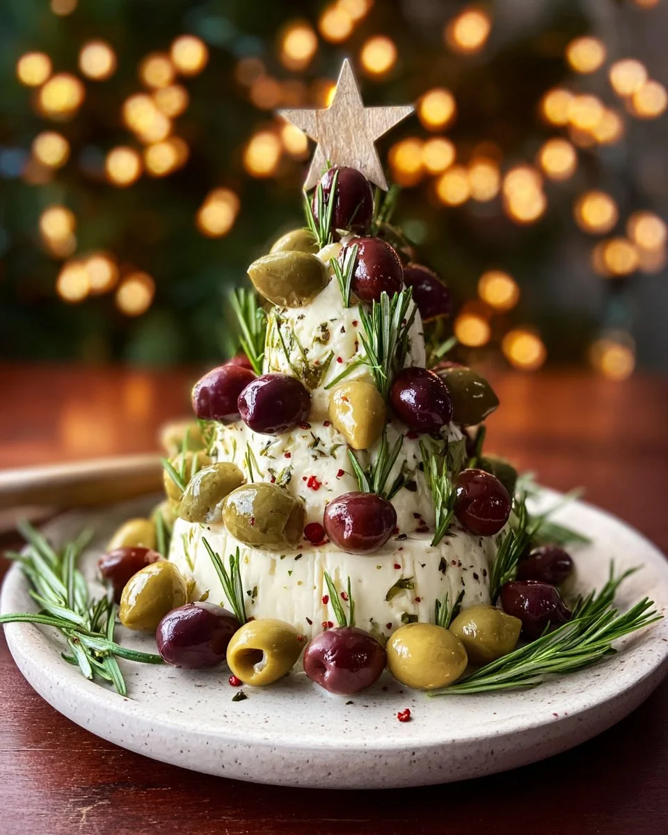 Christmas Tree Cheese Ball