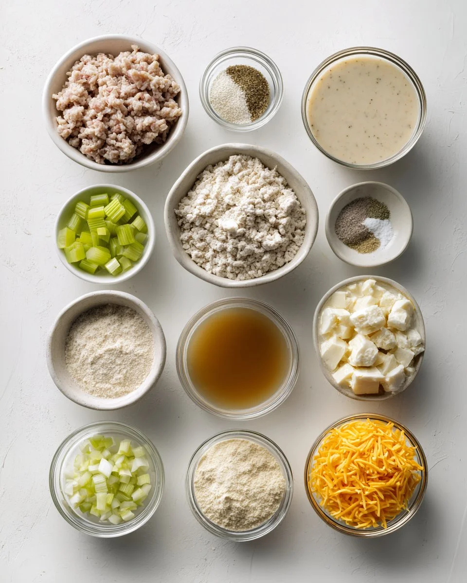 Classic Ground Turkey and Stuffing Casserole