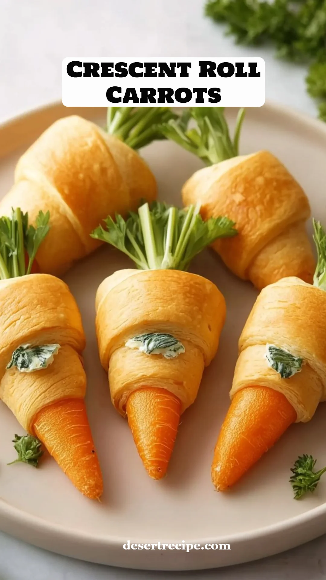 Crescent Roll Carrots