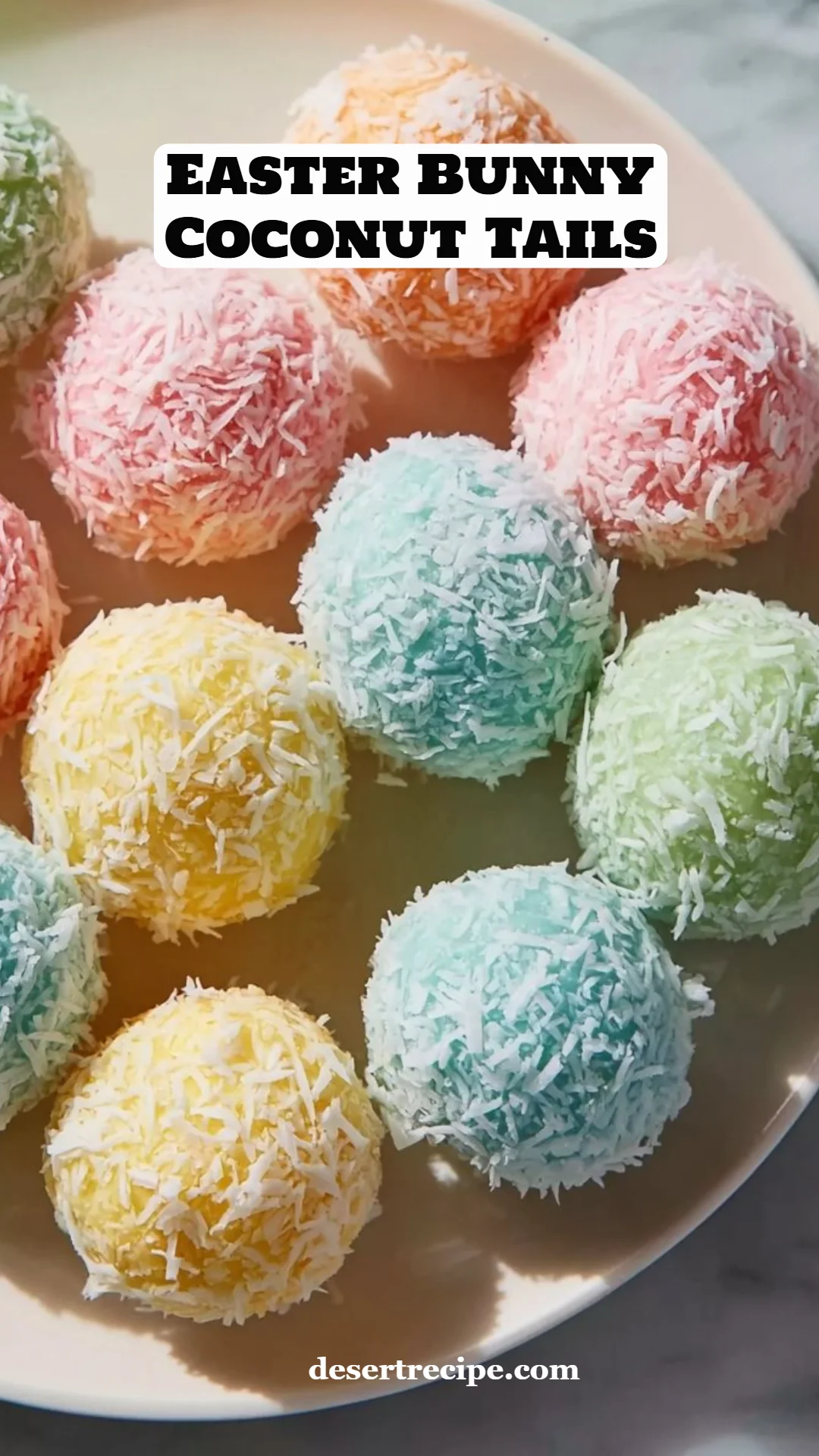 Easter Bunny Coconut Tails