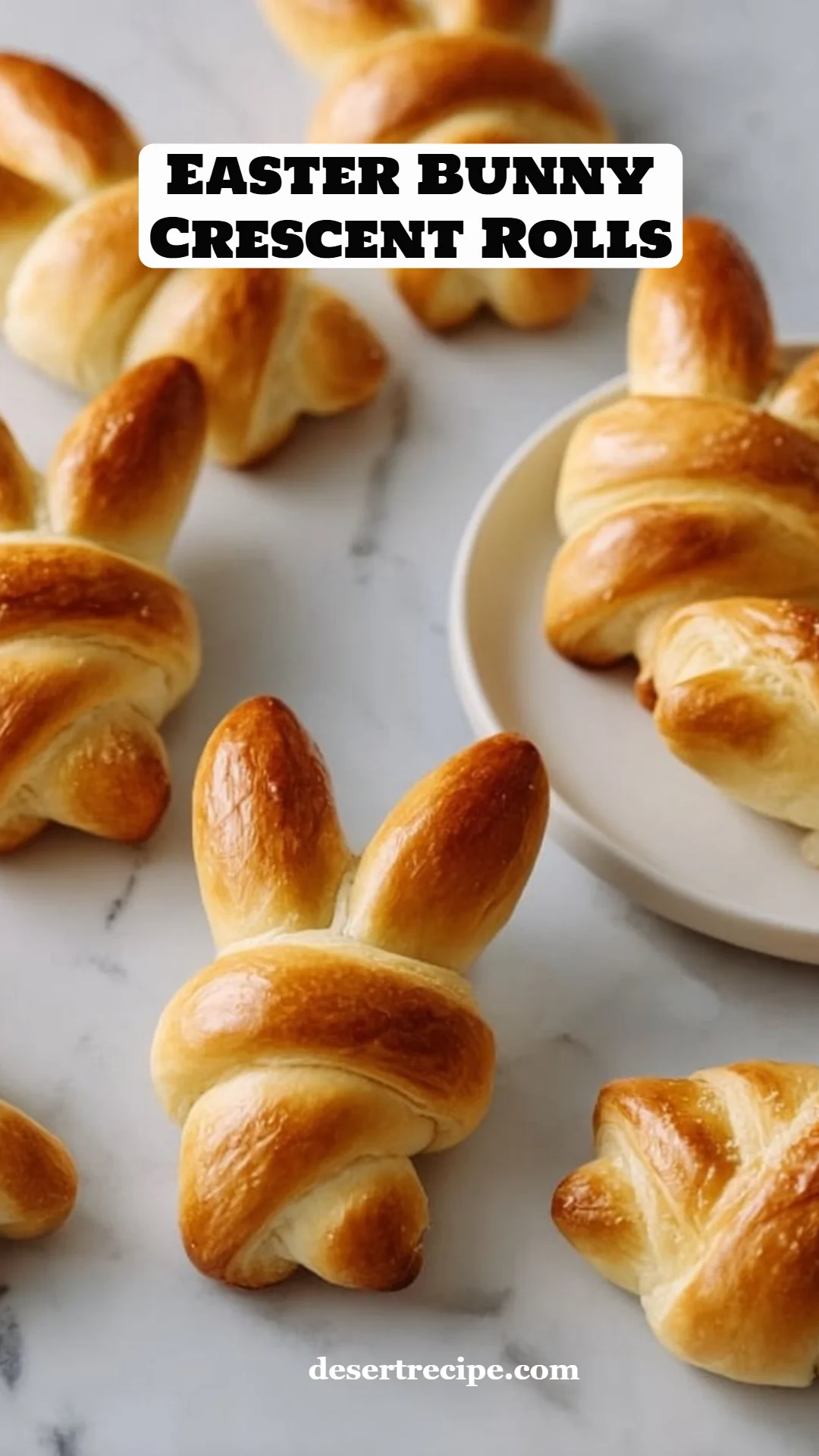 Easter Bunny Crescent Rolls