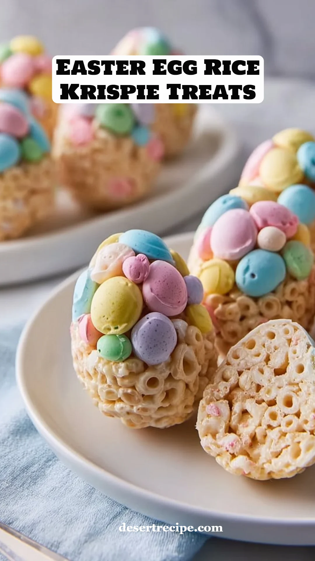 Easter Egg Rice Krispie Treats
