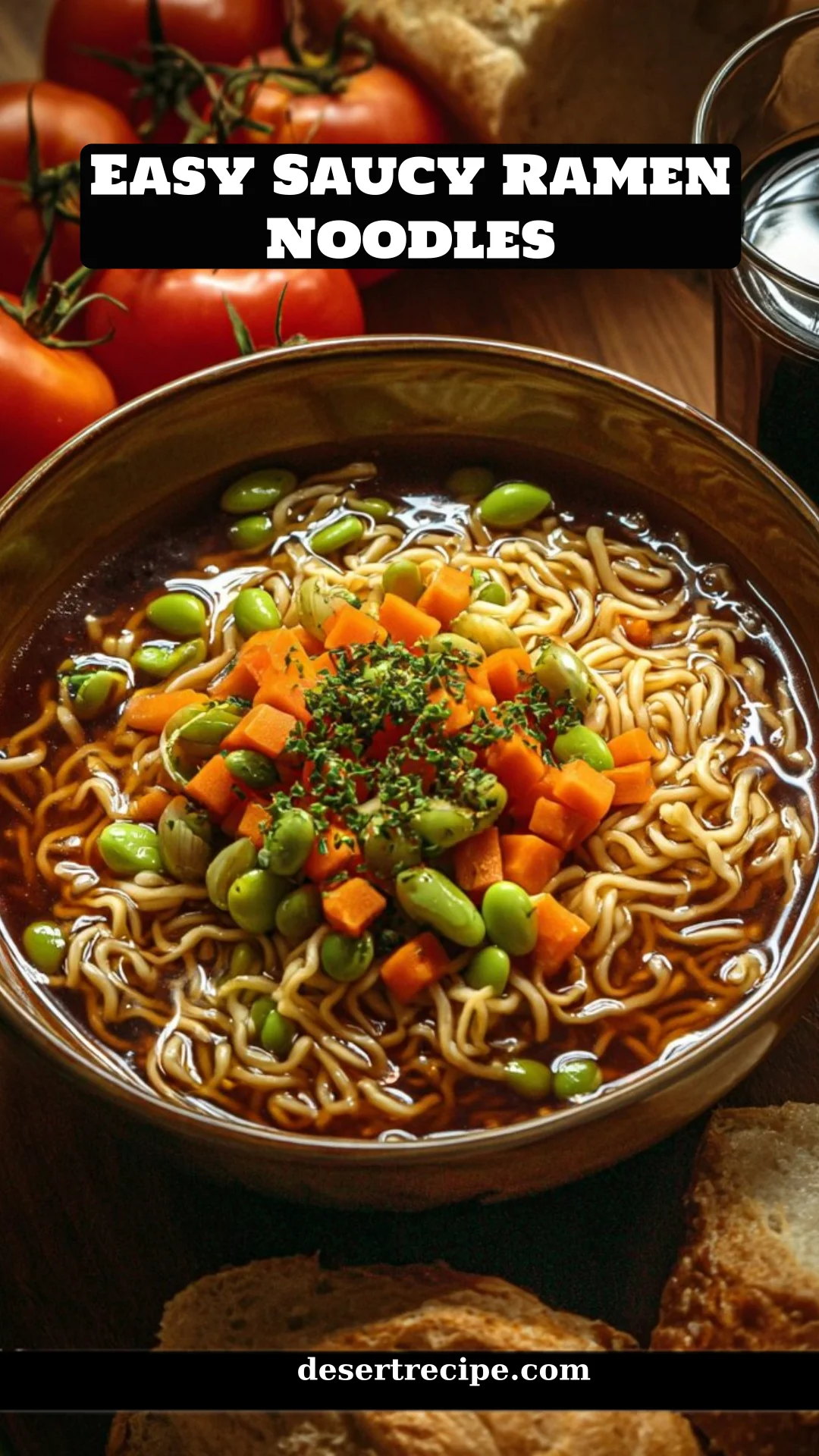 Easy Saucy Ramen Noodles