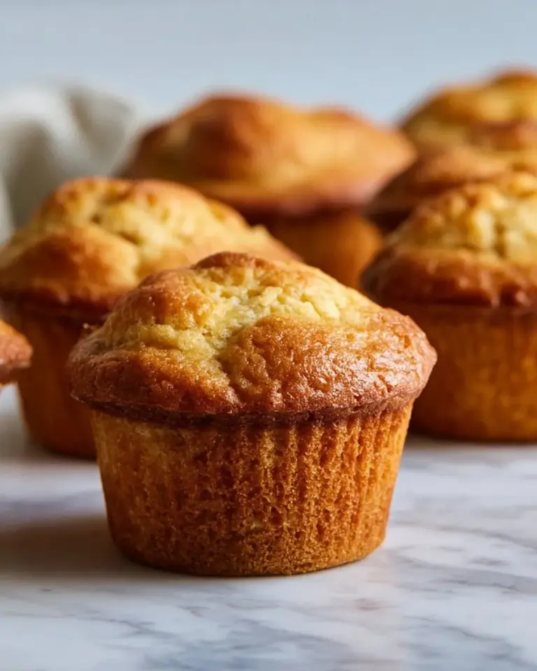 Delicious gluten-free and low-carb almond flour muffins on a plate