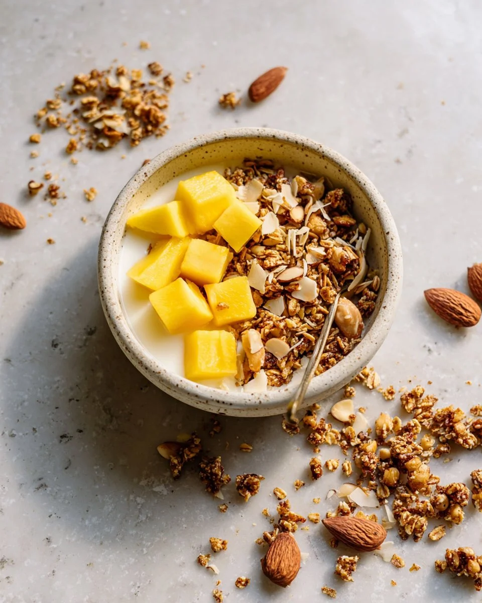 GINGER-ORANGE GRANOLA