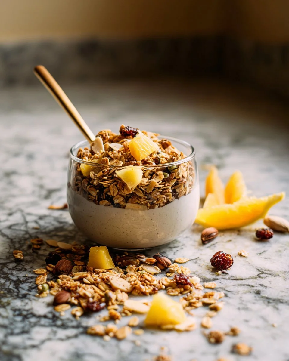 GINGER-ORANGE GRANOLA