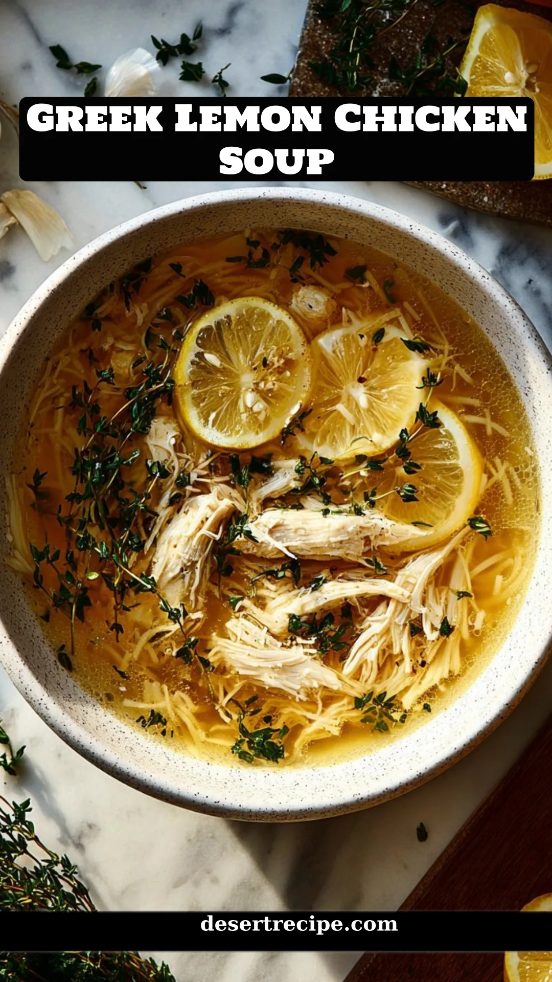 Greek Lemon Chicken Soup