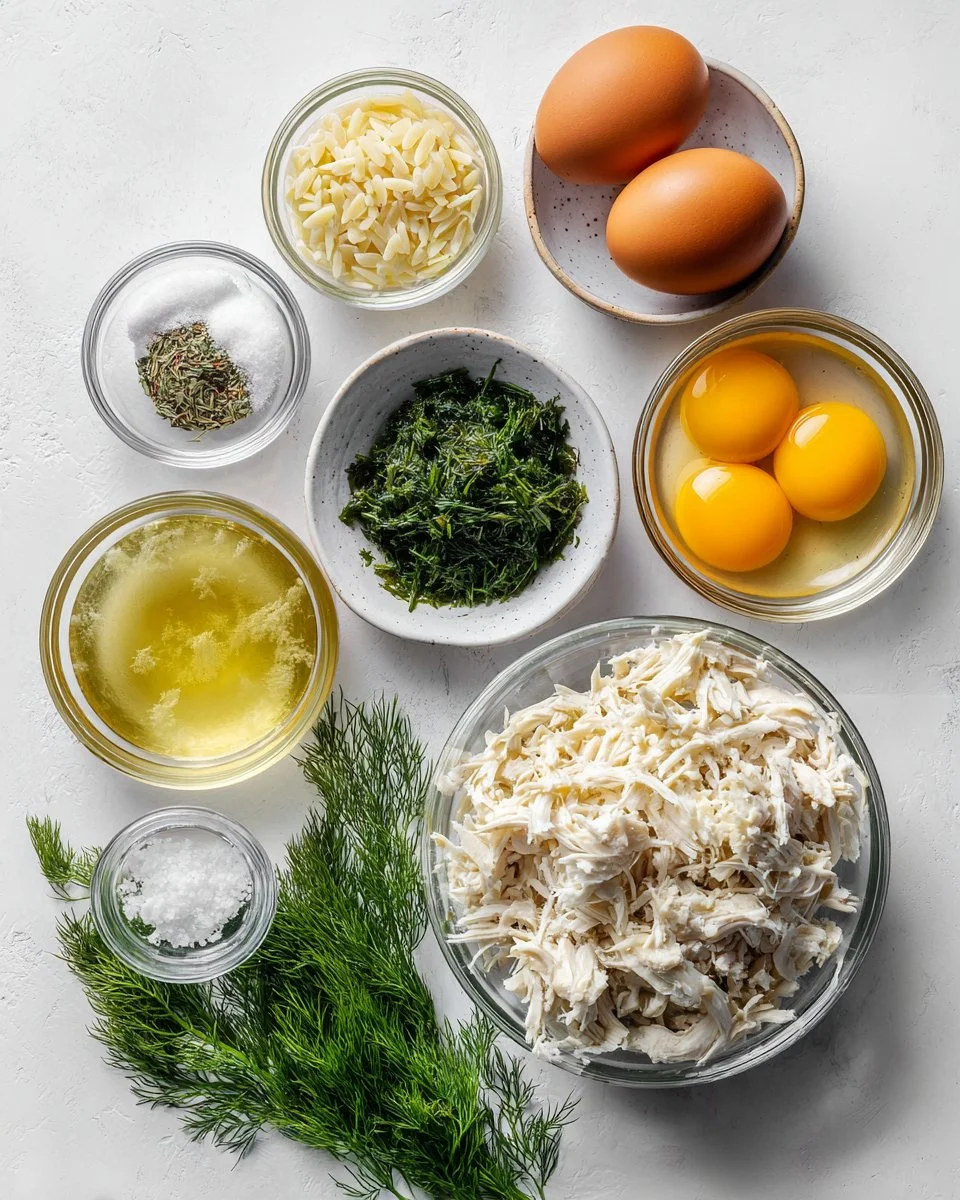 Greek Lemon Chicken Soup