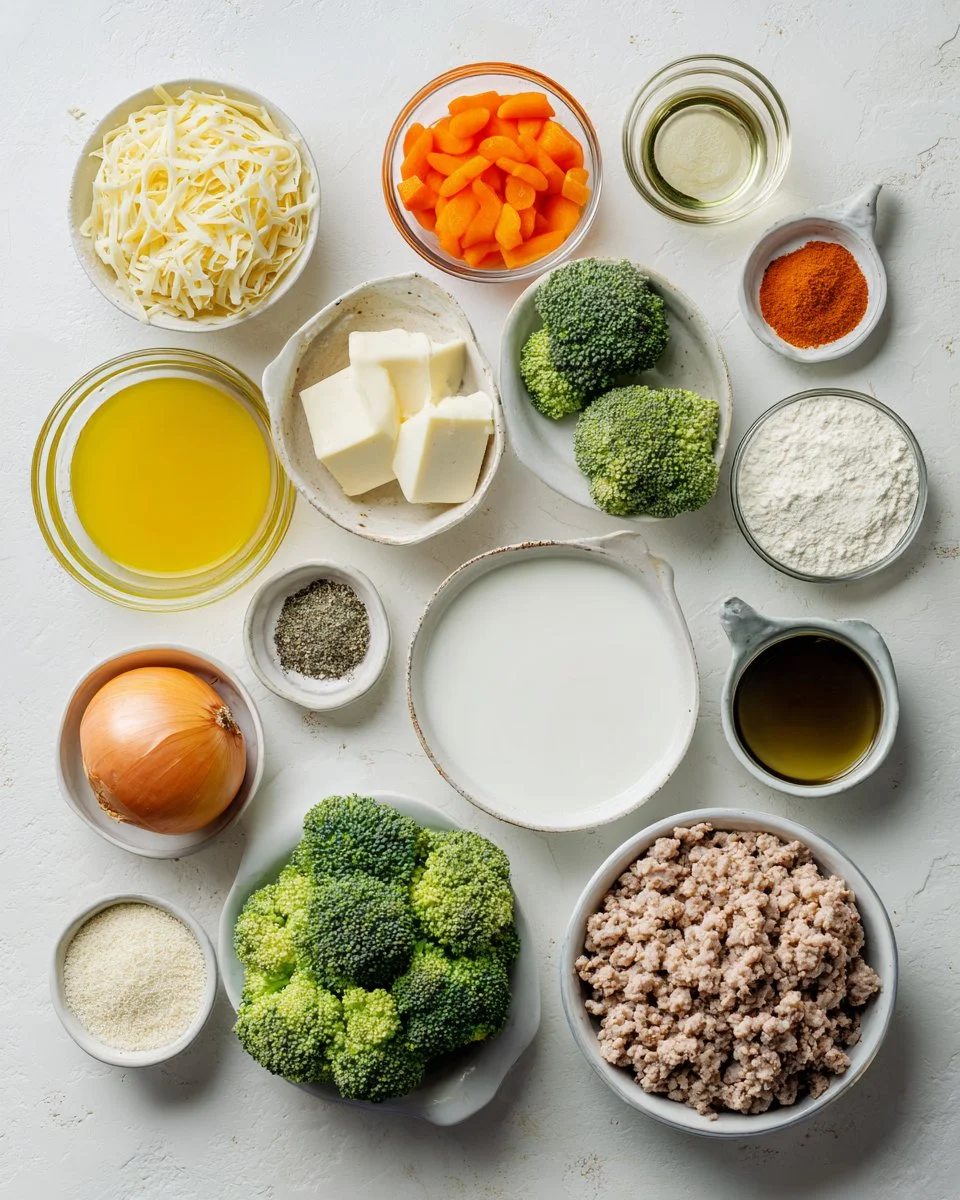 Ground Turkey and Broccoli Casserole