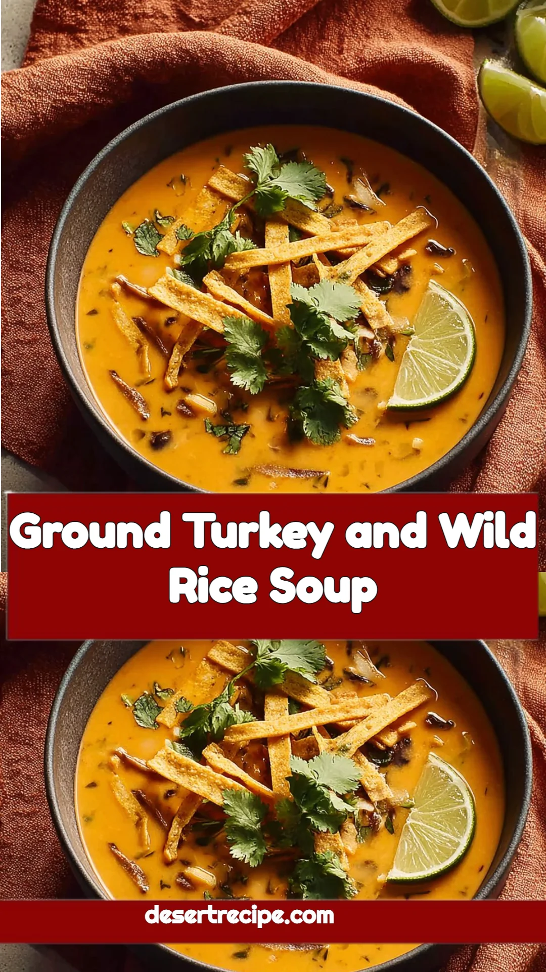 Ground Turkey and Wild Rice Soup
