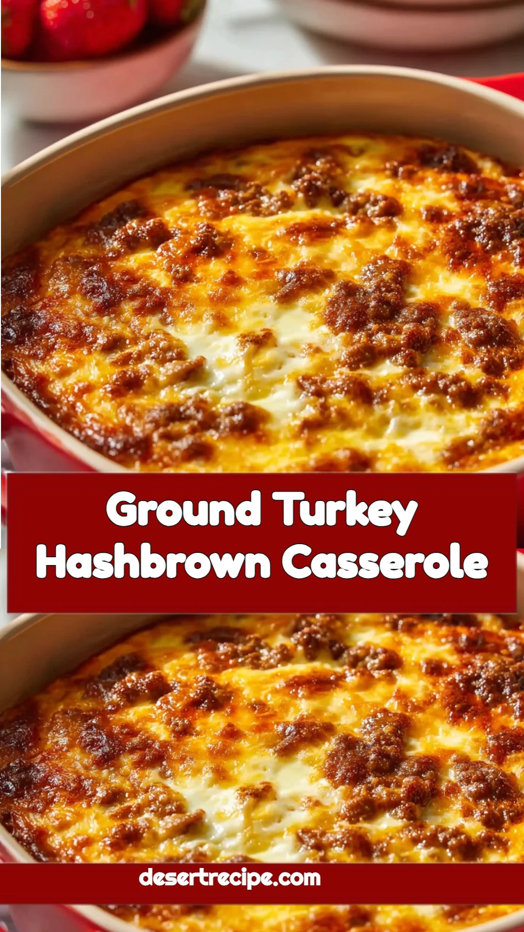 Ground Turkey Hashbrown Casserole