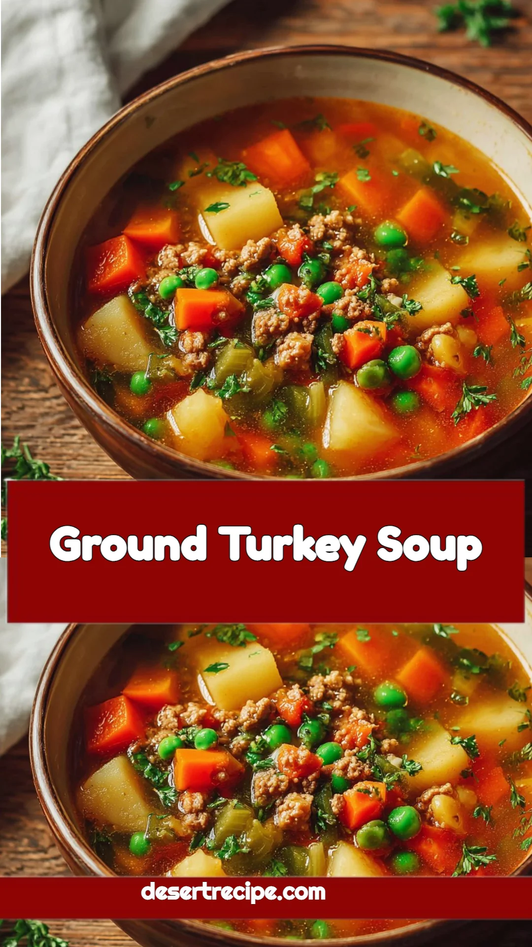Ground Turkey Soup