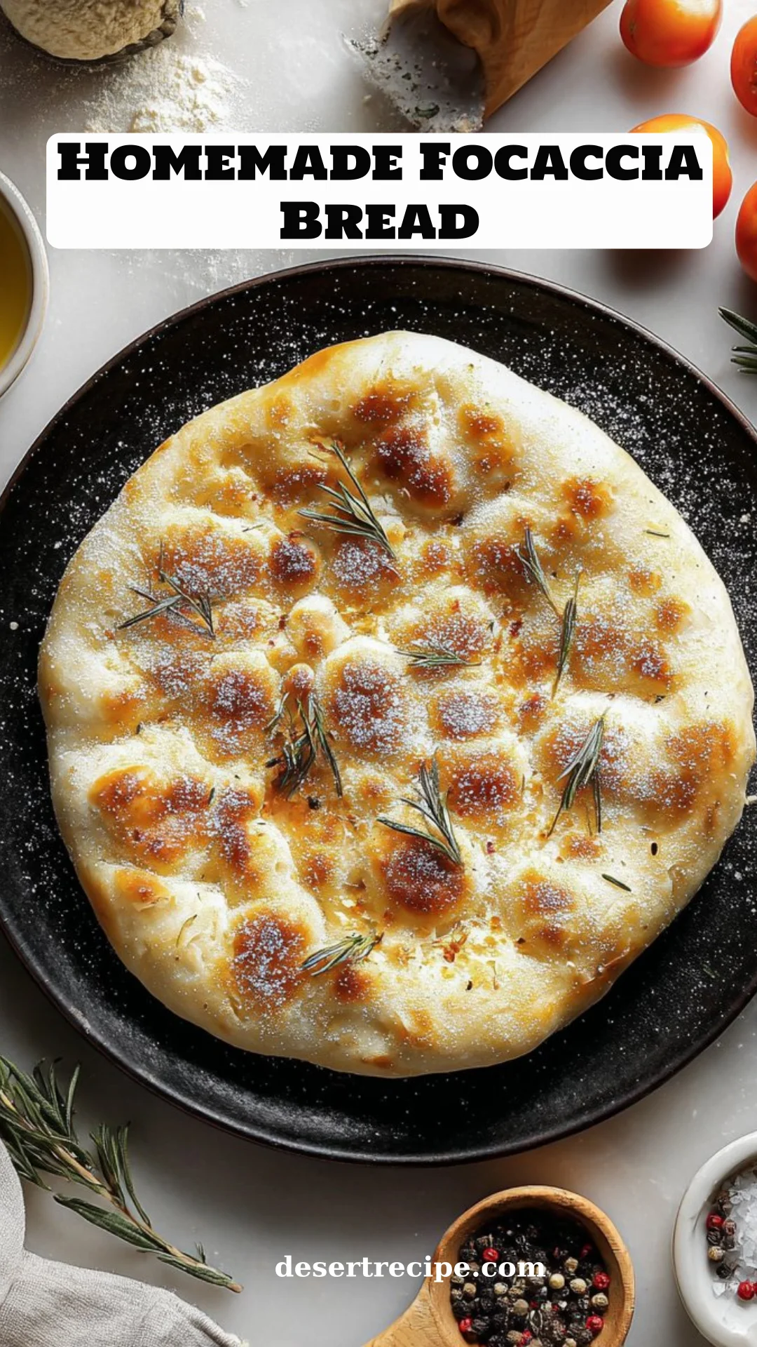 Homemade Focaccia Bread