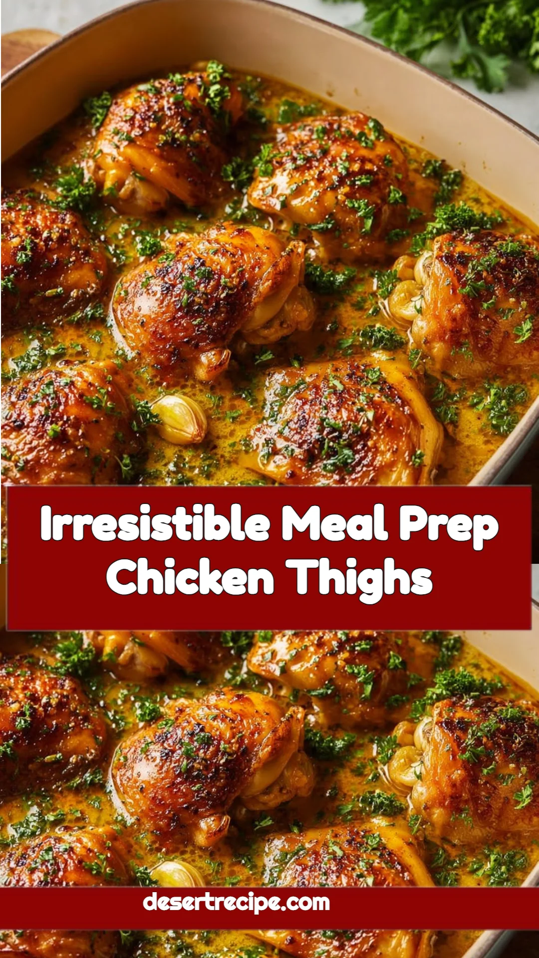 Irresistible Meal Prep Chicken Thighs
