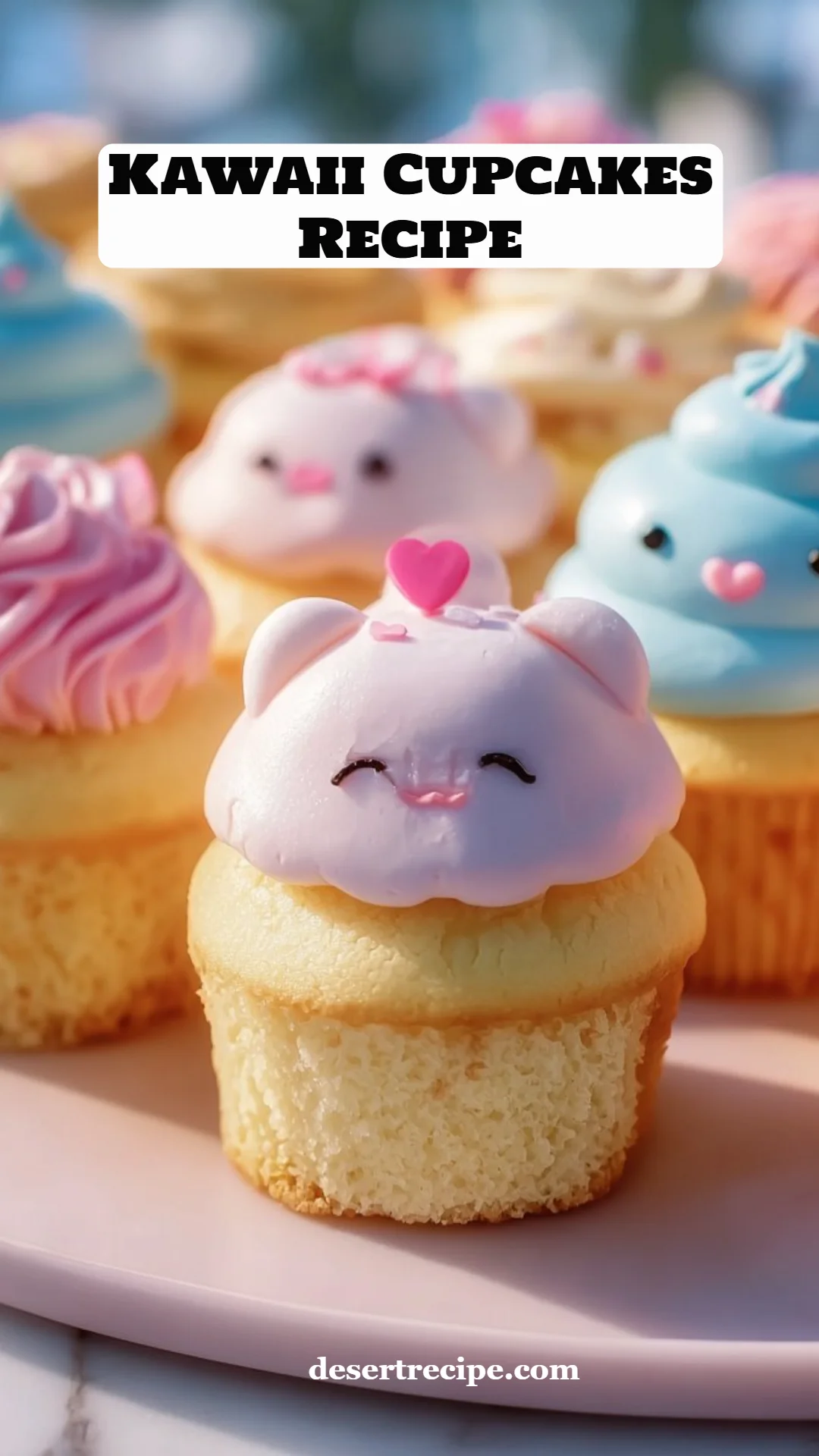 Kawaii Cupcakes Recipe