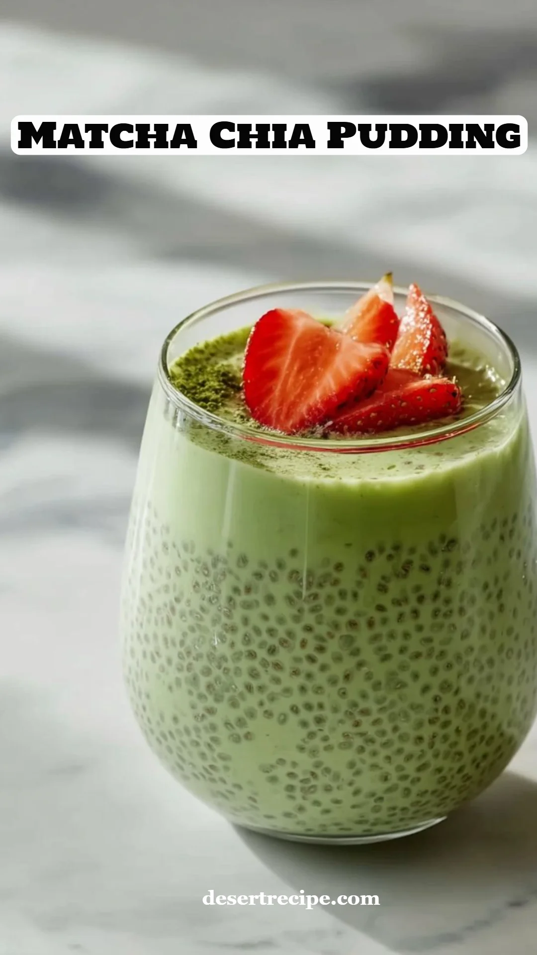 Matcha Chia Pudding