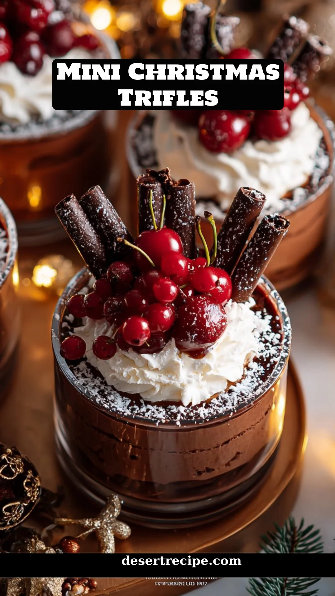 Mini Christmas Trifles