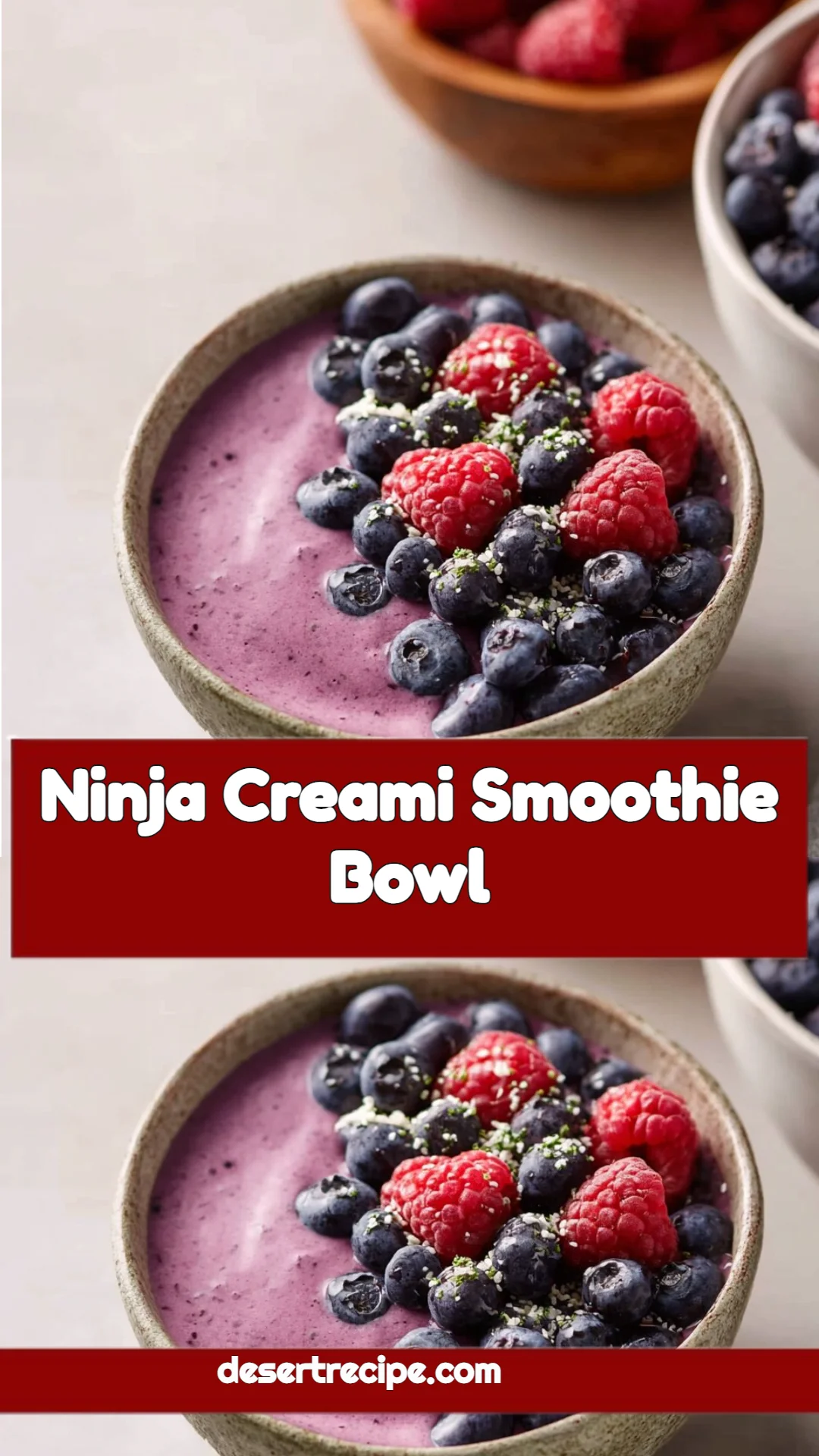 Ninja Creami Smoothie Bowl