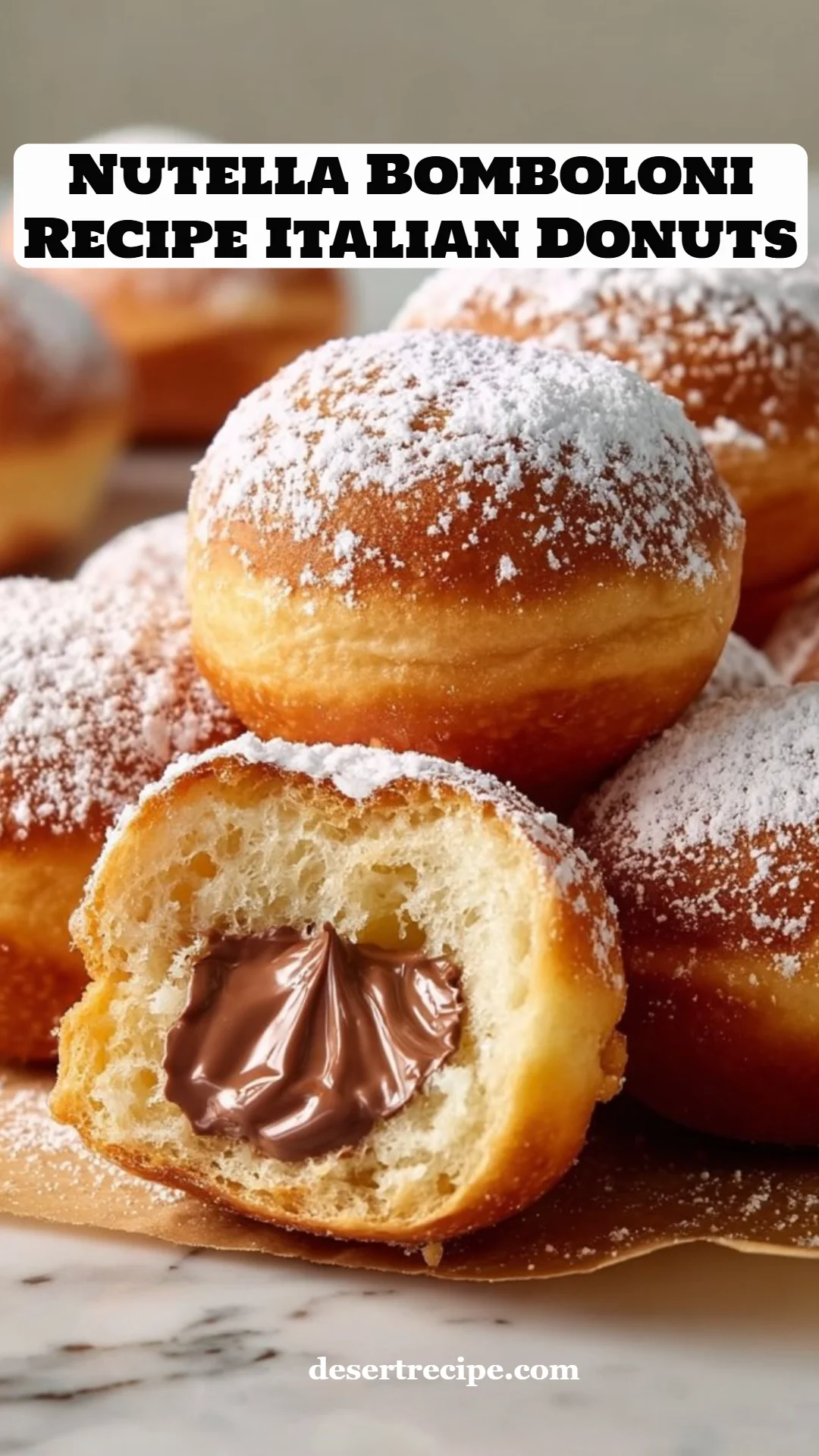 Nutella Bomboloni Recipe Italian Donuts